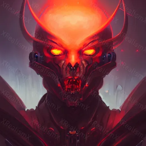 Demonic Cybernetic Knight Avatars