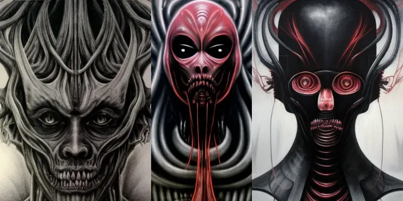 Create Your Giger Print generated by undefined