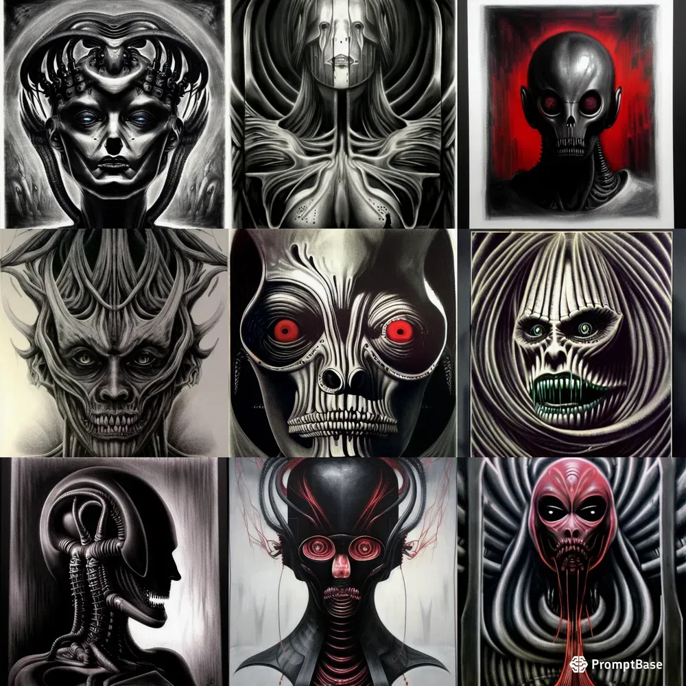 Create Your Giger Print