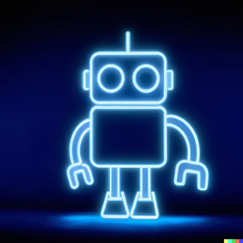 Neon Robot