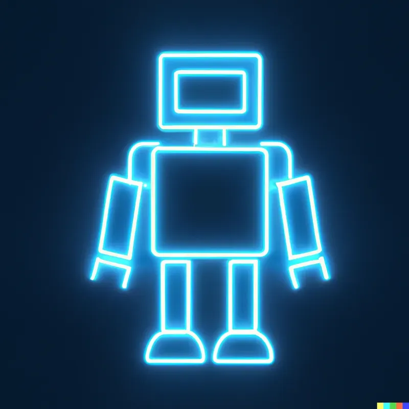 Neon Robot