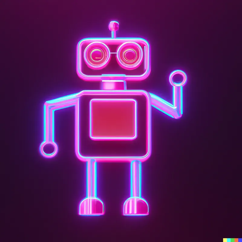 Neon Robot