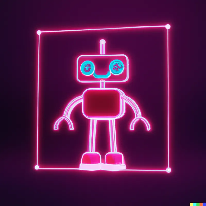 Neon Robot