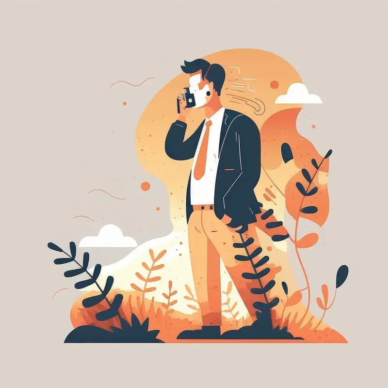Flat Vector Character Illustrations