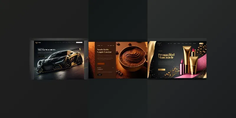 Modern Webpage Design generated by undefined