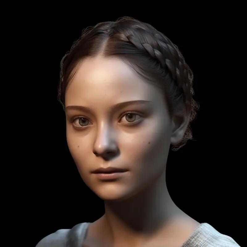 Woman Hairstyle Models