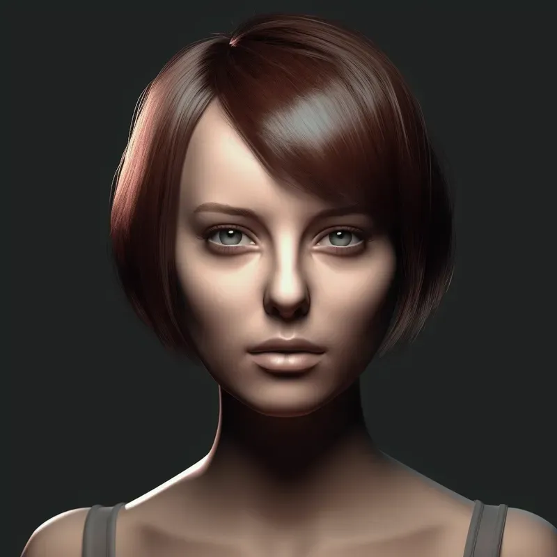 Woman Hairstyle Models