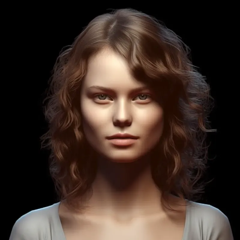 Woman Hairstyle Models