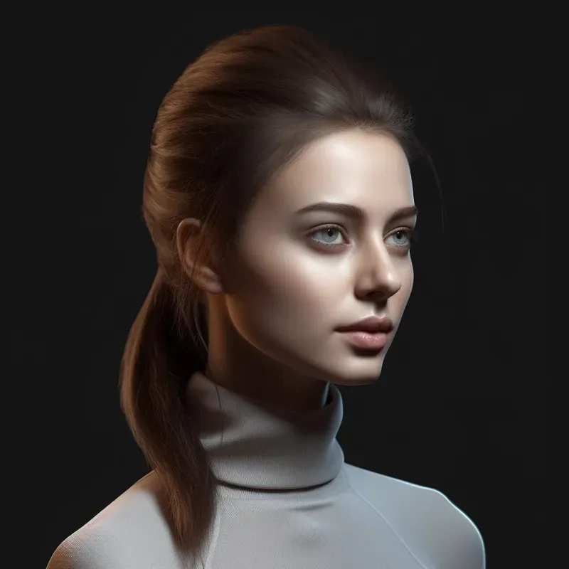 Woman Hairstyle Models