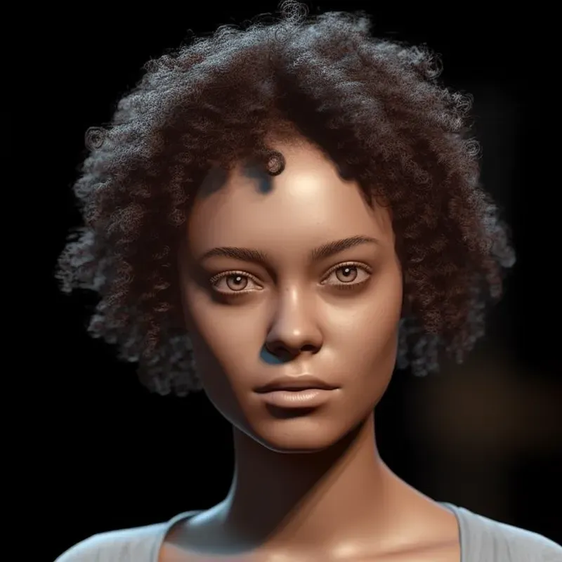 Woman Hairstyle Models