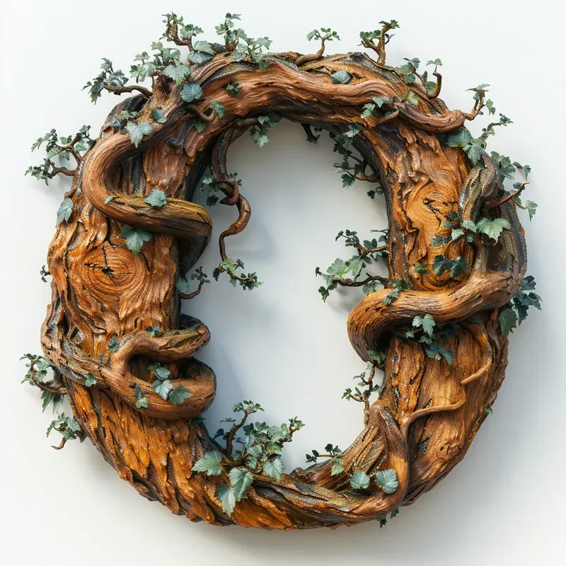 Wood 3D Letters