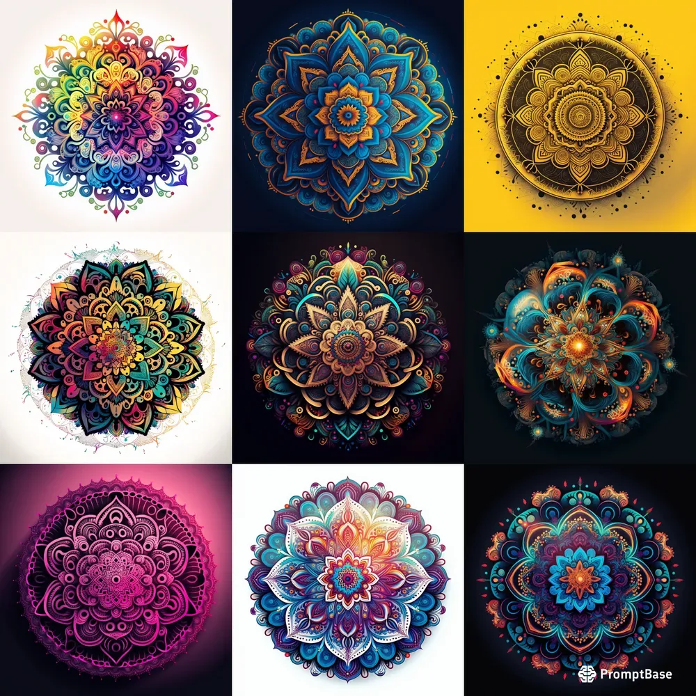 Electric Mandalas