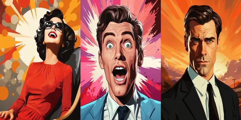Retro Pop Art generated by undefined