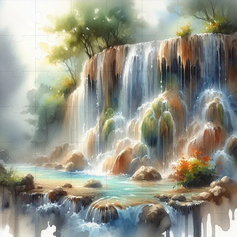 Dripping Watercolor Artworks
