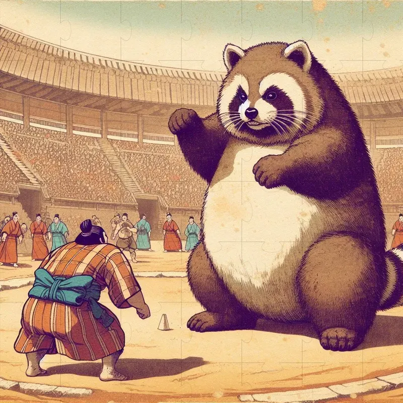 Authentic Folklore Japanese Ukiyo-e Art