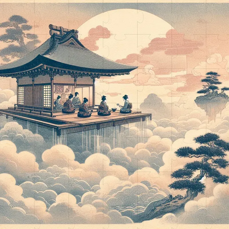 Authentic Folklore Japanese Ukiyo-e Art