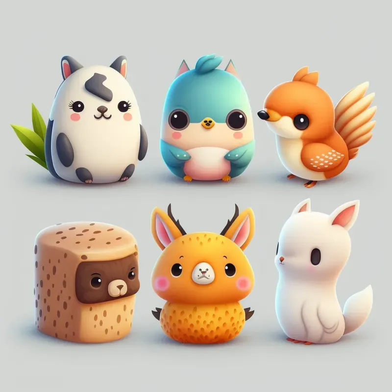 Kawaii 3D Icons  Create Cute And Fun 3D Graphics