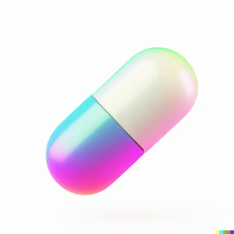 Iridescent 3D Emojis