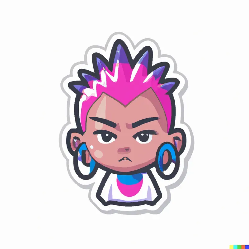 Chibi Characters Stickers