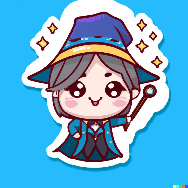 Chibi Characters Stickers