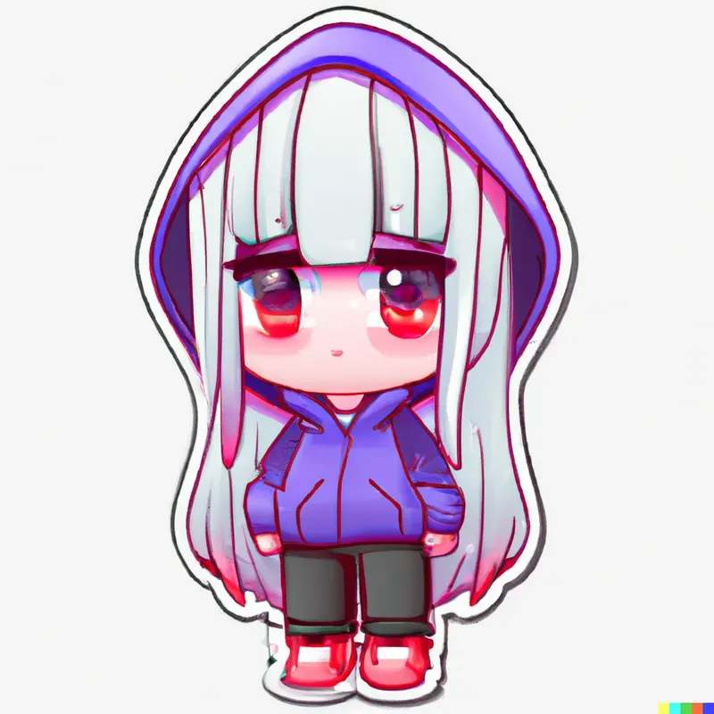 Chibi Characters Stickers