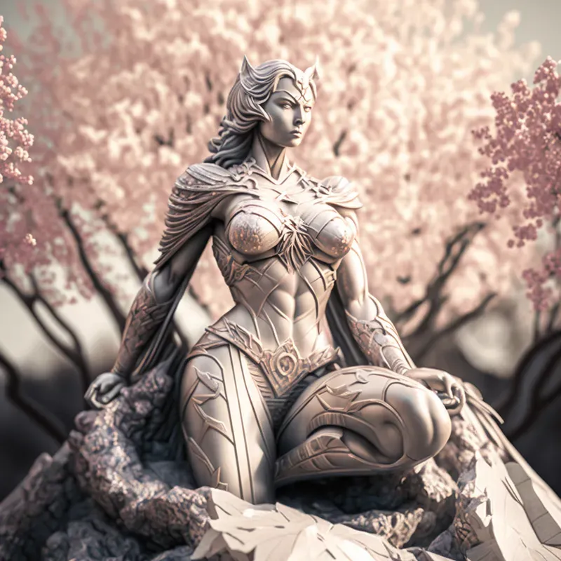 Detailed Statues