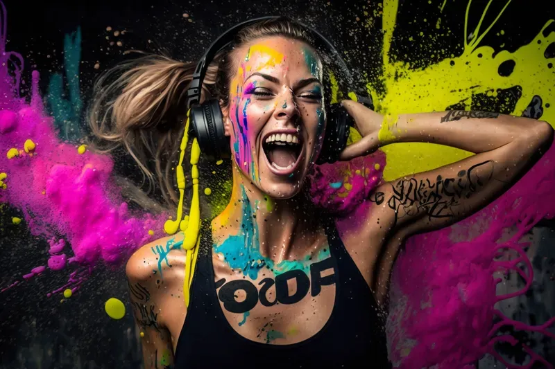 Dubstep YouTube Thumbnail Models