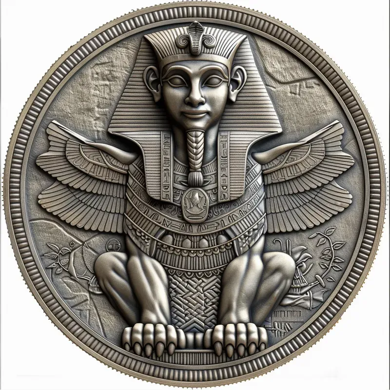 Laser Engraving Coins Bas Relief Style