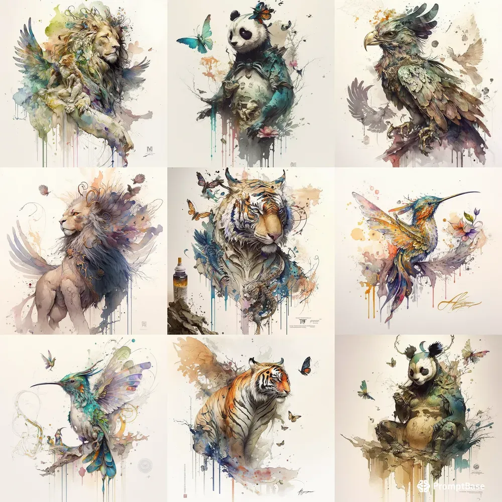 Anthropomorphized Animal Gods
