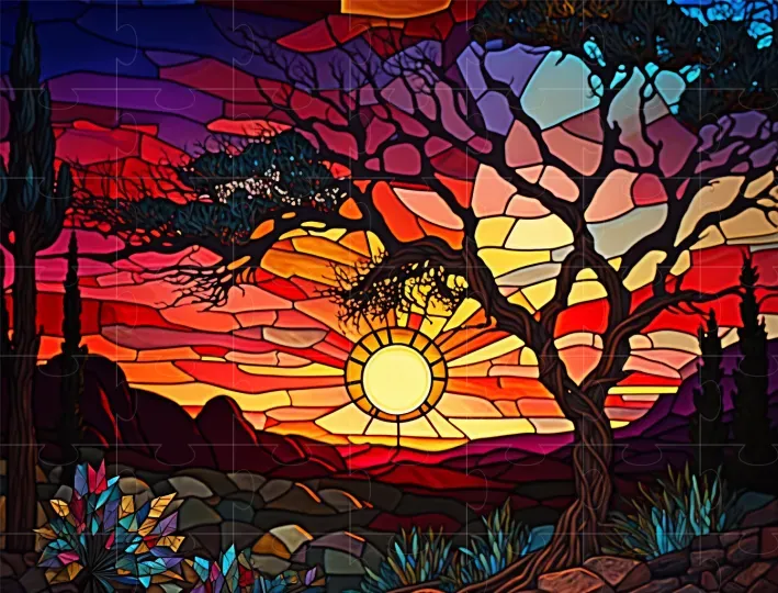 Stained Glass Landscapes