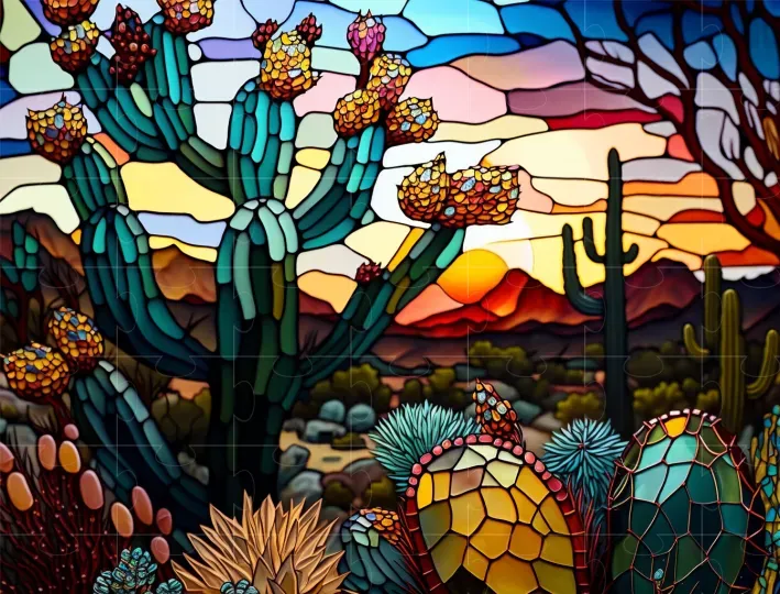 Stained Glass Landscapes