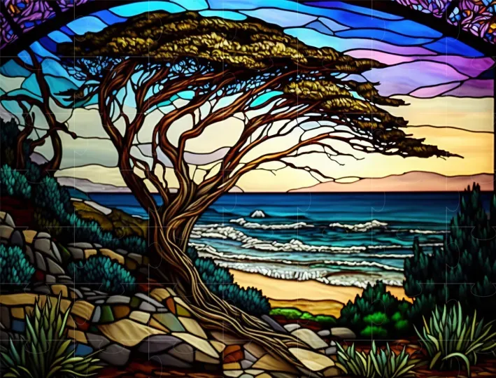 Stained Glass Landscapes