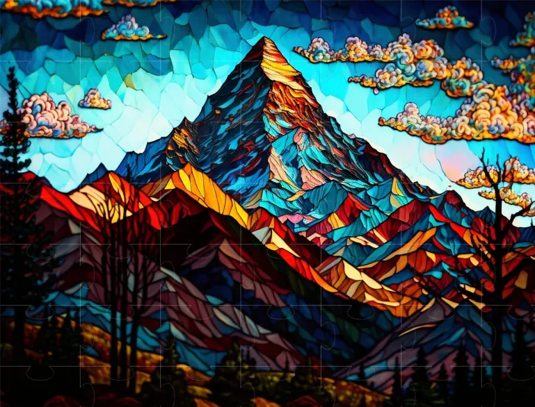 Stained Glass Landscapes