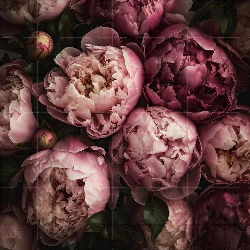 Realistic Floral Background Patterns