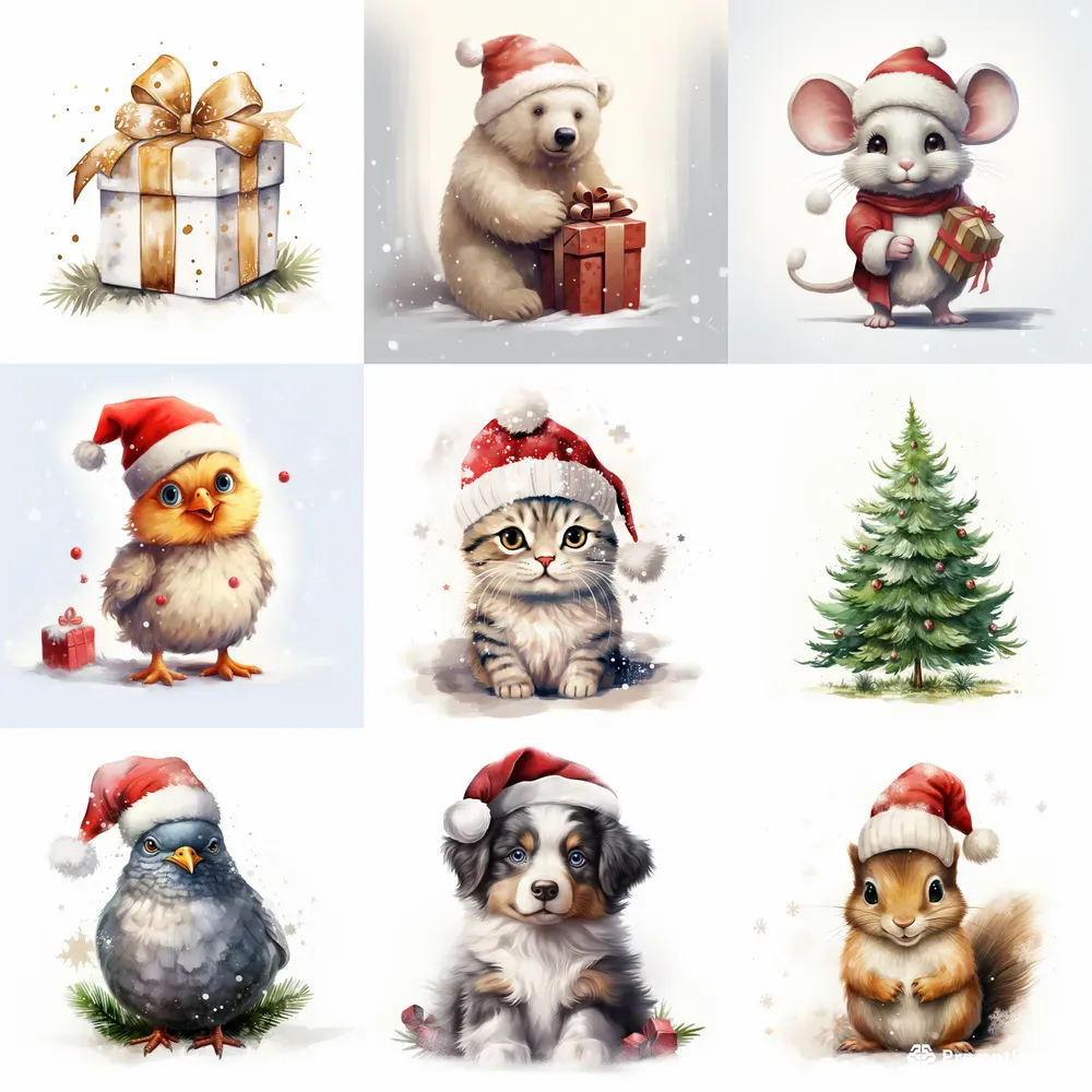 Christmas Style Illustrations