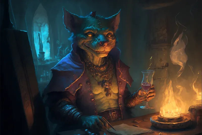 DND Monsters And Characters Illustrations