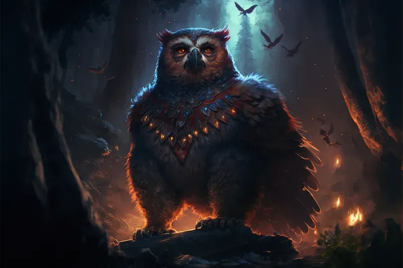 DND Monsters And Characters Illustrations