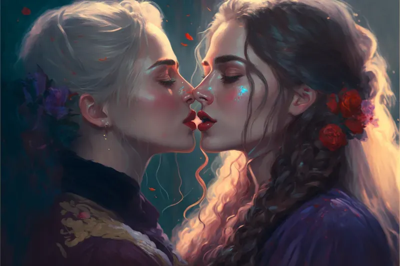 Valentine’s Day Lovers Illustrations