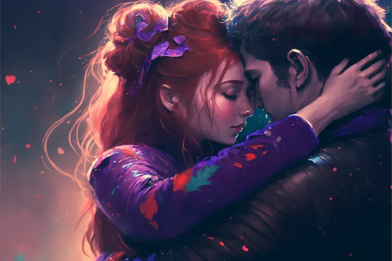 Valentine’s Day Lovers Illustrations