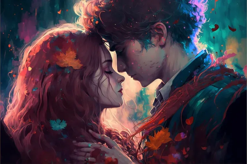 Valentine’s Day Lovers Illustrations