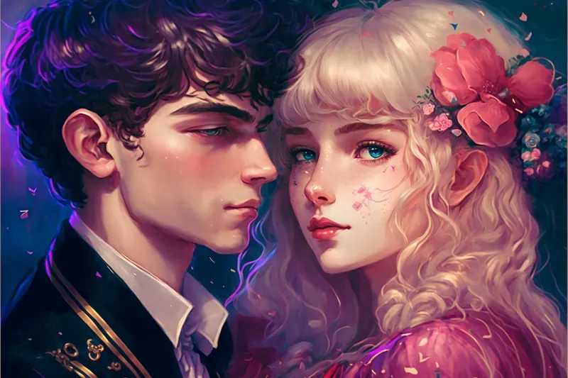 Valentine’s Day Lovers Illustrations