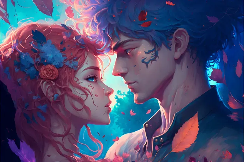 Valentine’s Day Lovers Illustrations