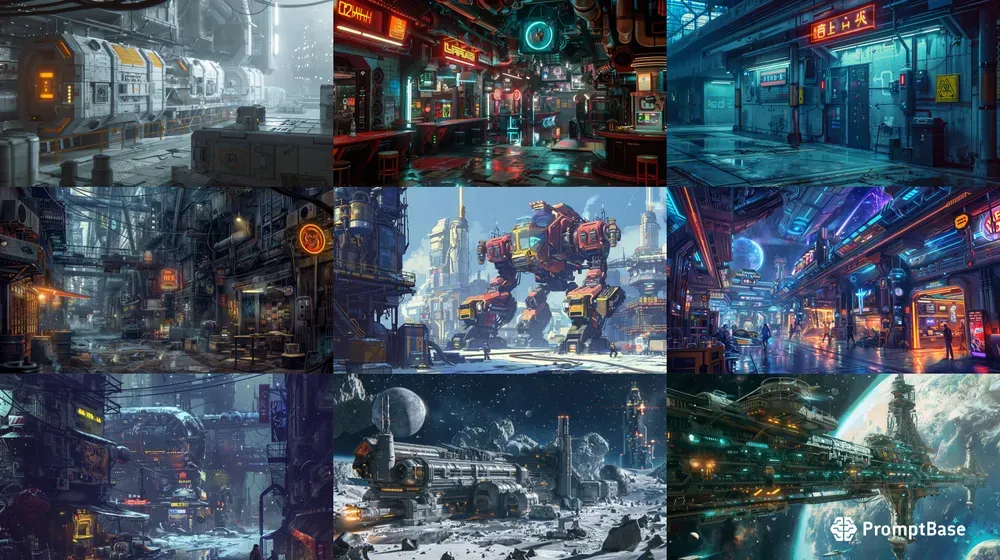 Sci Fi Point And Click Game Art