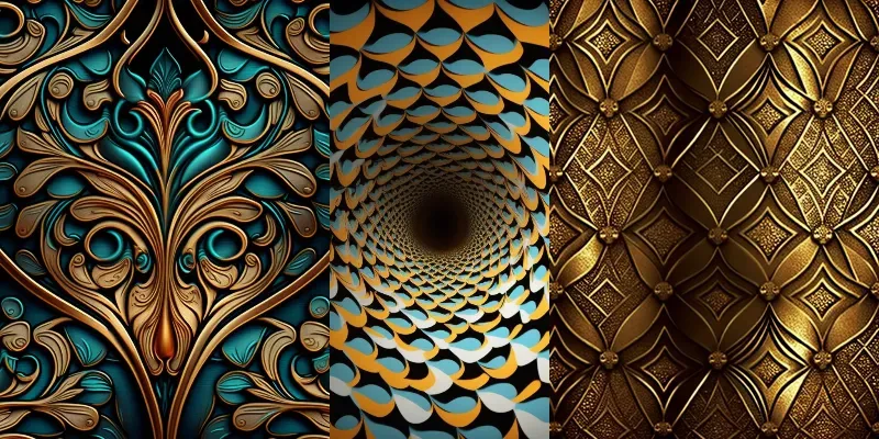 Modern Photo-wallpapers generated by undefined