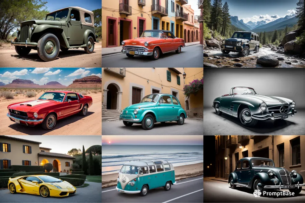 Photorealistic Cars