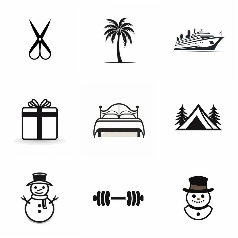 Simplistic Vector Icons Collection