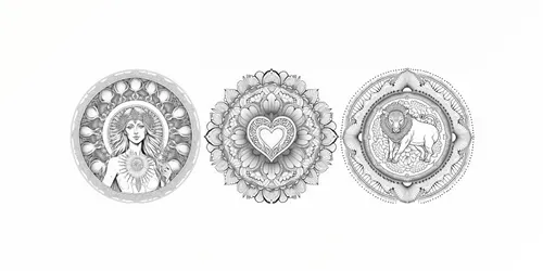 Mandala Magics Unleash Your Creativities W generated by midjourney