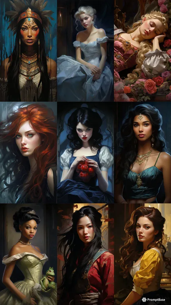 Darkly Real Princesses