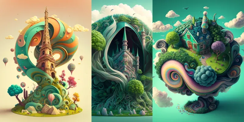 Fantasy Worlds generated by undefined