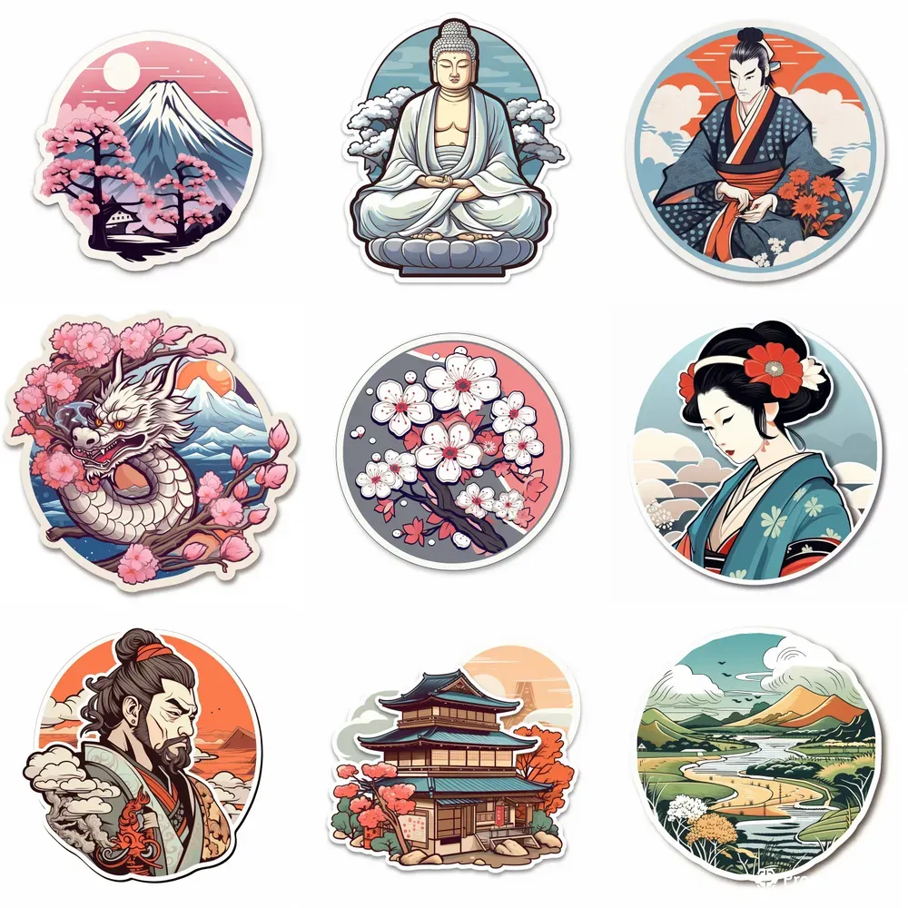 Traditional Japanese Stickers